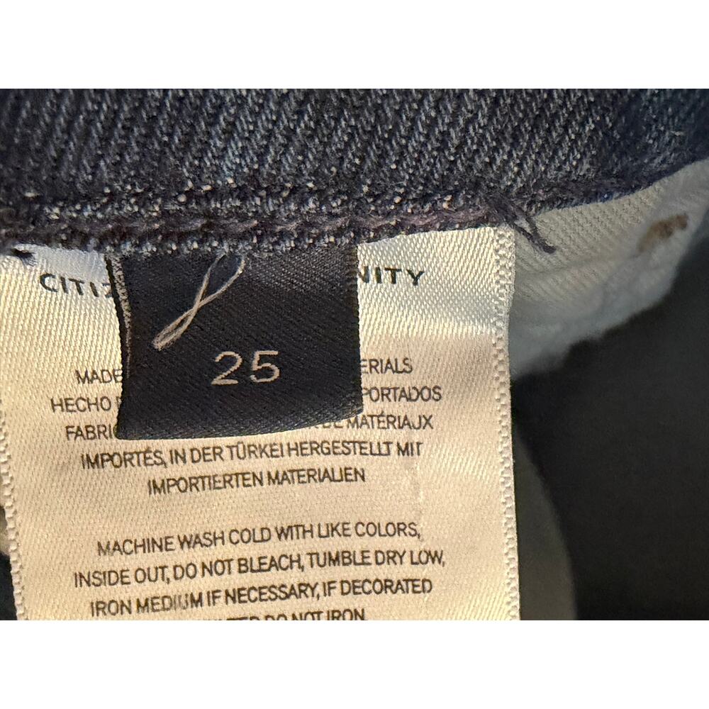 Citizens of Humanity Sloane Slim Straight Jeans Size 25 Premium Vintage Medium - Picture 8 of 13